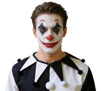 CAMDOM Christmas Clown Collar Jester Costume Accessories