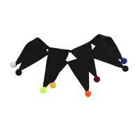 CAMDOM Christmas Clown Collar Jester Costume Accessories