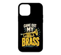 Came Out My Brass Trumpet Player Band Musician Case for iPhone 12 mini