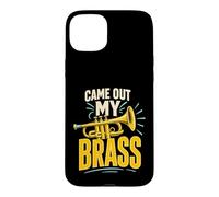 Came Out My Brass Trumpet Player Band Musician Case for iPhone 15 Plus