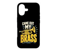 Came Out My Brass Trumpet Player Band Musician Case for iPhone 17