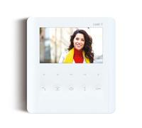 CAME PLX V Handsfree Video Door Phone with Soft-Touch Keys 5" LCD Display 4 Keys for Intercom Calls or Auxiliary Controls for Access Management and Communication at Home