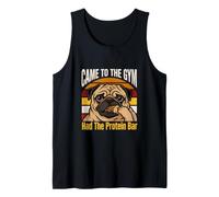 Came to The Gym Had The Protein Bar Pug Tank Top