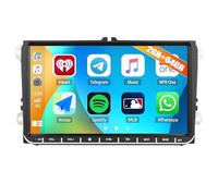 CAMECHO 2+64G Android 13 Car Stereo for VW Golf 5 6 Polo Passat Scirocco Seat Support Sat Nav 9 inch Double Din Car Stereo with Wireless Carplay Android Auto RDS FM Bluetooth Mirror Link