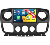 CAMECHO 2+64G Android 15 Car Stereo for Renault Master/OPEL Movano/Nissan NV400 2010-2021 with Wireless Carplay Android Auto 10 Inch Touch Screen Bluetooth with GPS FM/RDS