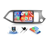 CAMECHO 2G+64G Android 13 Car Stereo for KIA Picanto Morning 2011-2017 with Wireless CarPlay Android Auto, 9" Touch Screen Bluetooth Car Radio GPS WiFi FM RDS Radio Head Unit with HD Reverse Camera