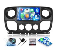 CAMECHO 2G+64G Android 13 Car Stereo for Renault Master/OPEL Vauxhall Movano/Nissan NV400 (2010-2019) with Wireless CarPlay Android Auto 10" Touch Screen Bluetooth Car Radio GPS WiFi FM Reverse Camera