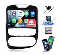 CAMECHO 2G+64G Android 13 Car Stereo for Renault S.A Clio 2013-2018 with Wireless Apple Carplay 10.1" Touch Screen Car Radio with Android Auto GPS Sat Nav WiFi Bluetooth FM RDS AHD Backup Camera