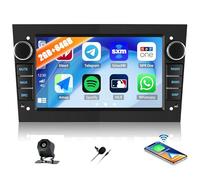 CAMECHO 2G+64G Android 15 Car Stereo for Opel Vauxhall Corsa Astra Vivaro Zafira Combo Antara 7" IPS Touch Screen Car Radio with Wireless CarPlay Android Auto, GPS, WiFi, Bluetooth, FM, Backup Camera