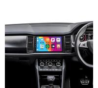 CAMECHO 2G+64G Android Car Stereo for Skoda Kodiaq Karoq NU7 2016-2021 with Wireless Carplay Android Auto, 10" 2.5D Touch Screen Bluetooth Car Radio with GPS WiFi FM/RDS SWC USB Backup Camera