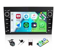 CAMECHO 8 Core 4+64G Android 13 Car Stereo for Opel Vauxhall Corsa Astra Combo Zafira Antara Vectra with CarPlay Android Auto 7" IPS Touchscreen Car Radio with Bluetooth 5.0 32EQ GPS WiFi FM Camera