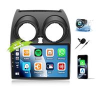 CAMECHO Android 13 Car Radio for Nissan Qashqai J10 (2006-2013) with Wireless Apple Carplay Android Auto, 2+64GB 9" Touchscreen Car Radio with GPS Navigation HiFi Bluetooth FM RDS + Reversing Camera