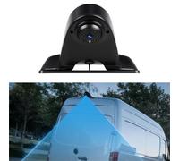 CAMECHO Brake Light Reversing Camera for Mercedes Benz Sprinter 2006-2018, Car Parking 1.0 Megapixel Night Vision with 6 LED IP67 Waterproof 140° Wide Angle AHD 720P/CVBS PAL Rearview Camera 10m Cable