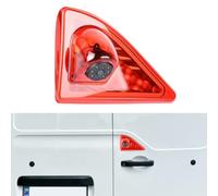 CAMECHO Rear Brake Light Reversing Camera for Renault Master Opel Movano Nissan NV400 2010-2016 | IP67 Waterproof | 140° Wide Angle | Night Vision | Number Plate Light Camera Replacement