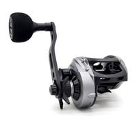 CAMEKOON Bucara 300 Baitcasting Fishing Reel, 6.3:1 Gear Ratio, 10 Button Magnetic Brake, 26 LB Carbon Fiber Drag, Stainless Steel Short Main Shaft, Graphite Frame with Anti-Loss Side Cover Design
