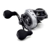 CAMEKOON Bucara 300 Baitcasting Fishing Reel, 6.3:1 Gear Ratio, 10 Button Magnetic Brake, 26 LB Carbon Fiber Drag, Stainless Steel Short Main Shaft, Graphite Frame with Anti-Loss Side Cover Design