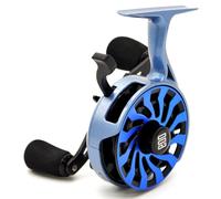 CAMEKOON Snow Storm 600 Inline Ice Fishing Reel, High Line Capacity, 8 Button Magnetic Drop Speed Control System, 3.0:1 Gear Ratio, 6.2 OZ Lightweight Graphite Frame with CNC-Machined Aluminum Spool