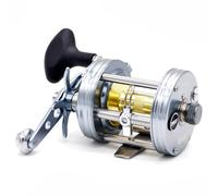 CAMEKOON X-Tribe Round Baitcasting Fishing Reel, Synchronized Level Wind System, 17 LBs Powerful Carbon Drag, 5.3:1 Gear Ratio, Single Power Handle, All Metal Frame and Side Covers for Saltwater