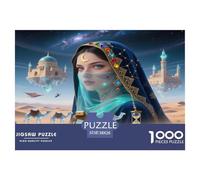 Camel 1000 Pieces Portable Jigsaw Puzzle Animal for Adults Quirky, Abstract Design, Fun Details, Educational, Challenging 38x26cm/1000pcs