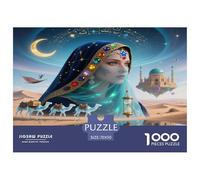 Camel 1000 Pieces Portable Jigsaw Puzzle Animal for Adults Quirky, Abstract Design, Fun Details, Educational, Challenging 70x50cm/1000pcs