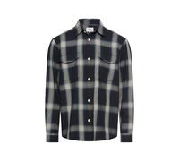 camel active Men's 409125-7s25 Shirt, Navy Blue, 3XL