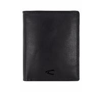 camel active Bags Como Men's Key Case Leather Small Cognac Brown, Black, 10x2x12, 000217
