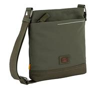 camel active Men's City Bb6 Shoulder Bag, khaki, 23,0 x 4,5 x 25,0, purse