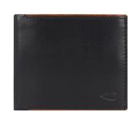 camel active Cruise Men's RFID Horizontal Leather Wallet, Medium, Black, 12x1,5x10, 000231