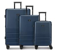 camel active Hanoi 4 wheels Suitcase set 3-piece Expandable blue