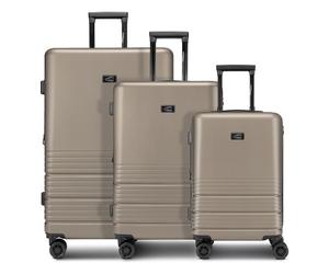 camel active Hanoi 4 wheels Suitcase set 3-piece Expandable brown