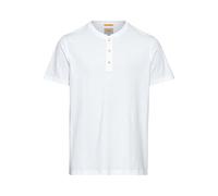 camel active Herren Kurzarm Henley T-Shirt mit Knopfleiste