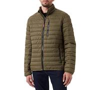 camel active Herren leichte Steppjacke ohne Kapuze, Braun, 54