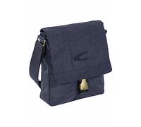 camel active Journey Men's Shoulder Bag, blue, 22x7x26, 000384