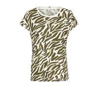 camel active Ladies Camouflage All-Over Print T-Shirt, Green, M