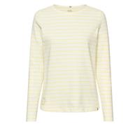 Camel active Ladies Long Sleeves Regular Fit White Yellow Striped 7T77 309306 61
