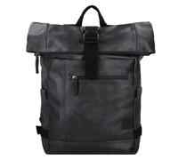 camel active Laos Men's Rolltop Backpack 21 L Black, black, L, Classic