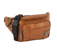 camel active Laos Men's Belt Bag Bum Bag Small, Cognac, S, 000436