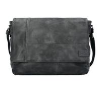 camel active Messenger bag; 251 Laos Bag, 40 cm, Black (Schwarz)