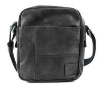 camel active Umhängetasche; 251 Laos Messenger Bag, 23 cm, Black (Schwarz)