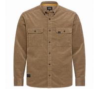 camel active Men Button-Down Cord Shirt 409141 8S41 Sepia Brown