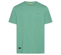 Camel active Men’s T-Shirt Regular Fit Round Neck Grün 90 Lagoon Green