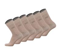 Camel Active Men Socks, 6 Pack - Basic Socks, Organic Cotton
