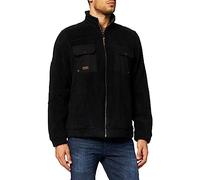 camel active Men's 409321/6f17 Cardigan Sweater, Black, S