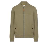 camel active Men's 409401-5w21 Cardigan Sweater, Dark Green, L