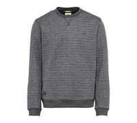 camel active Men's 409445/1w20 Sweatshirt, Grey (Shadow Grey), S