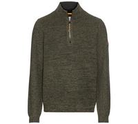 camel active Men's 409530-4k06 Pullover Sweater, Dark Green, L
