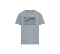 camel active Men's 409700-6t52 T-Shirt, Stone Blue, L
