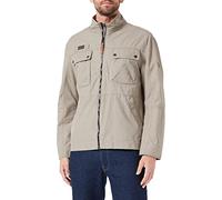 camel active Men's 430430/1u64 Blouson, Beige, 46