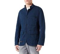 camel active Men's 442095/7I04 Casual Blazer, Indigo, 27