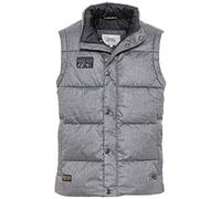 camel active Men's 460340/8O28 Vest, Stone Gray, 48